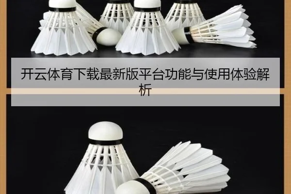 开云体育下载最新版平台功能与使用体验解析